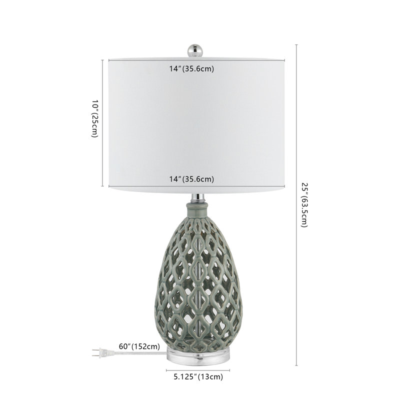Heckson Ceramic Table Lamp