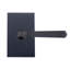 Bravura 904S-8 Passage Memphis Lever on Rectangular Contemporary Rose in Oil Rubbed Bronze-1002956106