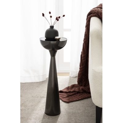 Estaban Glass Top End Table