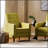 Mid-Century Modern Recliner With Slightly Pleated Back And Additional Cushions For Ultimate Comfort And Style-1844017476