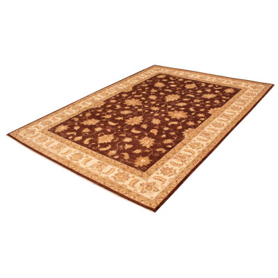 One-of-a-Kind Rectangle 10'1" X 13'9" New Age Wool Area Rug in