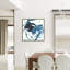 Dancing Of Blue II Painting by Janice Sadler-72561197-72561196
