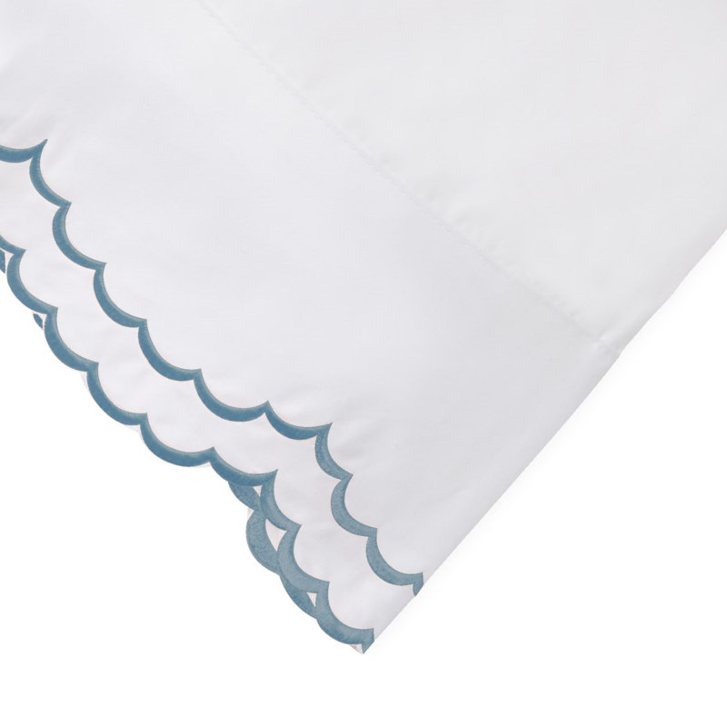 Bartlow - Set of 2, Standard Pillowcase, Navy/White