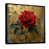 Toile avec cadre flottant noir