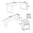 Multi-functional solid wood large board table set-110063726