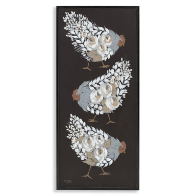 Poulet, poule, animal abstrait