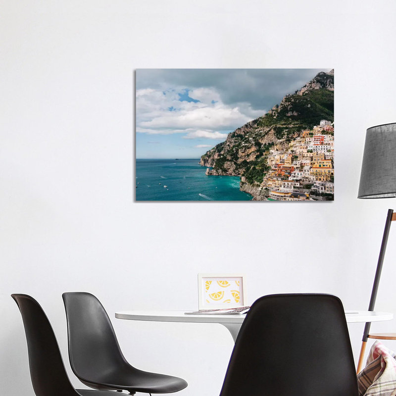 Positano Morning IV by Bethany Young - Print on Canvas, 66.04cm H x 101.6cm W x 3.81cm D, Wrapped Canvas