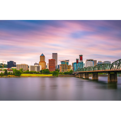 Portland, Oregon, USA by Sean Pavone - Wrapped Canvas Print