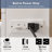 Queen Size Murphy Bed with Storage, Space Saving Wall Bed with USB Charging Station for Guest Room
