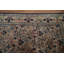 Tapis art déco chinois antique à teinture végétale 15 x 24
