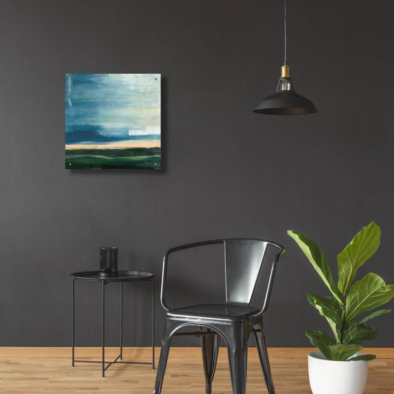Art mural en verre Latitude Life «Life Light» par Pamela Munger, H 24 po x l 24 po x P 0,2 po