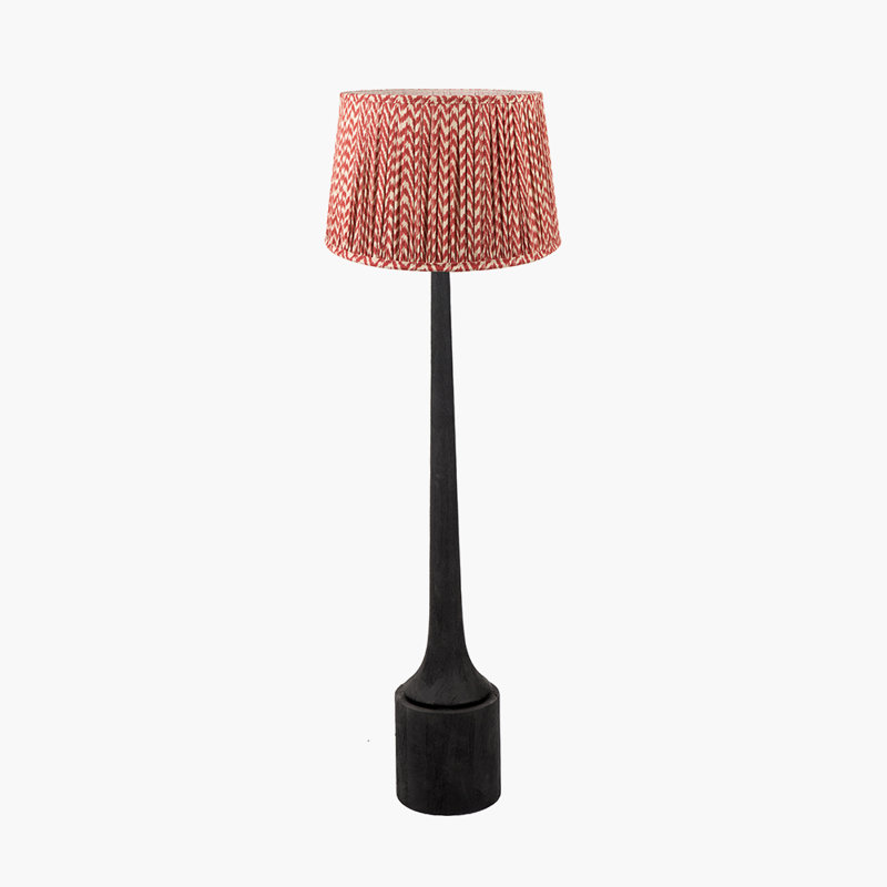 Batasi 156cm Matte Traditional Floor Lamp, Red
