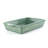 2 Piece Stoneware Baker Set in Red and Mint