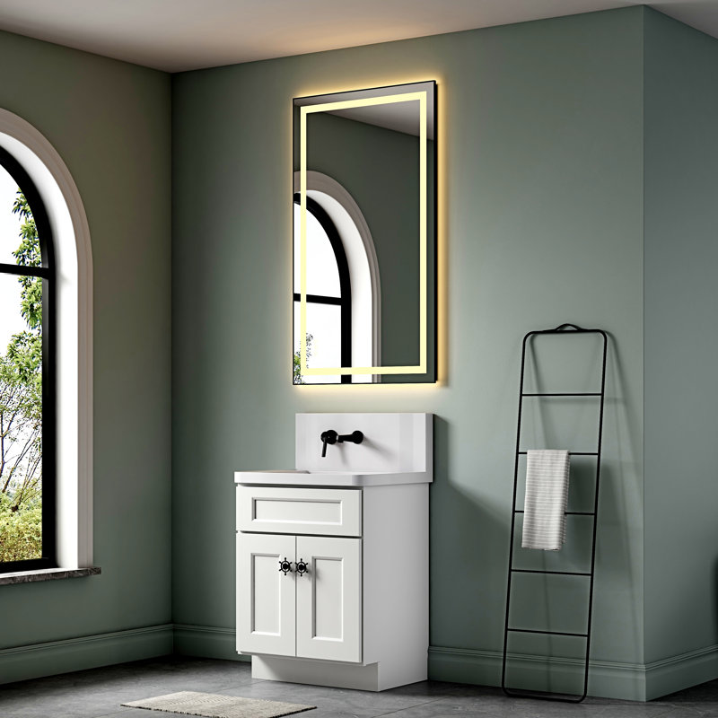 Bathroom  Led Mirror Is Multi-Functional And Each Function Is Controlled By A Smart Touch Button.