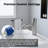 Modern Single Handle Bathroom Vanity Faucet(Set of 2)-128613763