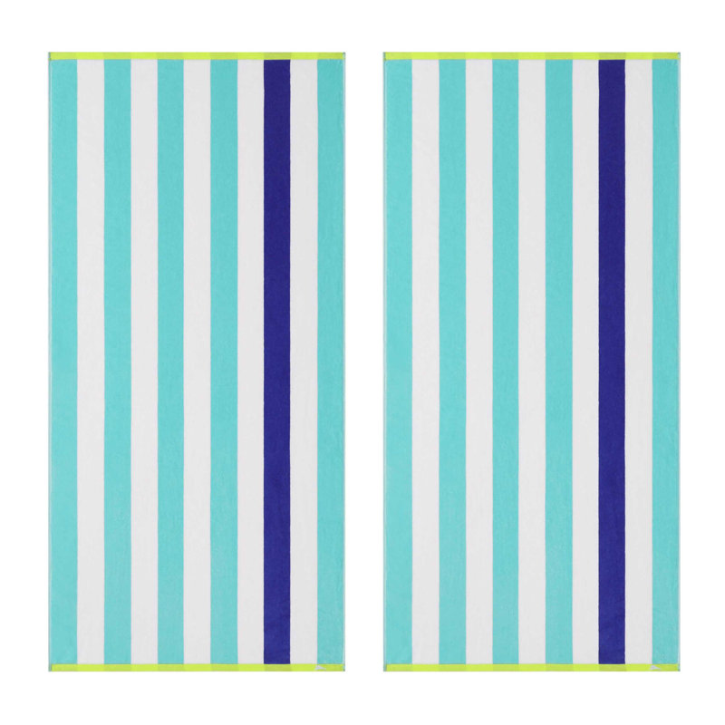 Ensemble de serviettes de plage bleu clair Tommy Bahama, Bleu pâle