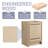 24'' Single Bathroom Vanity Base Only
