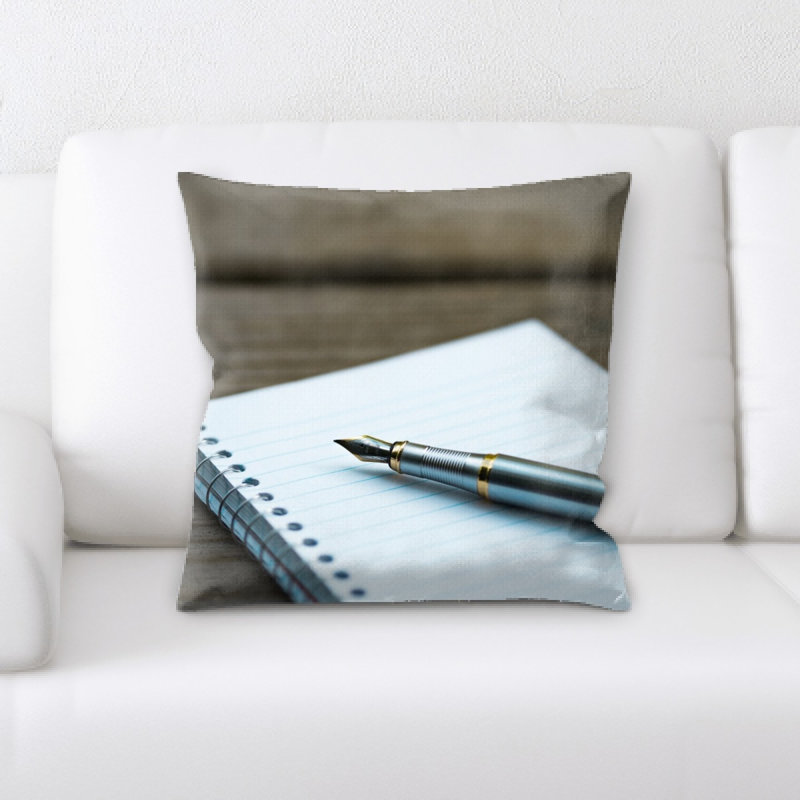 Microsuede Reversible Throw Pillow