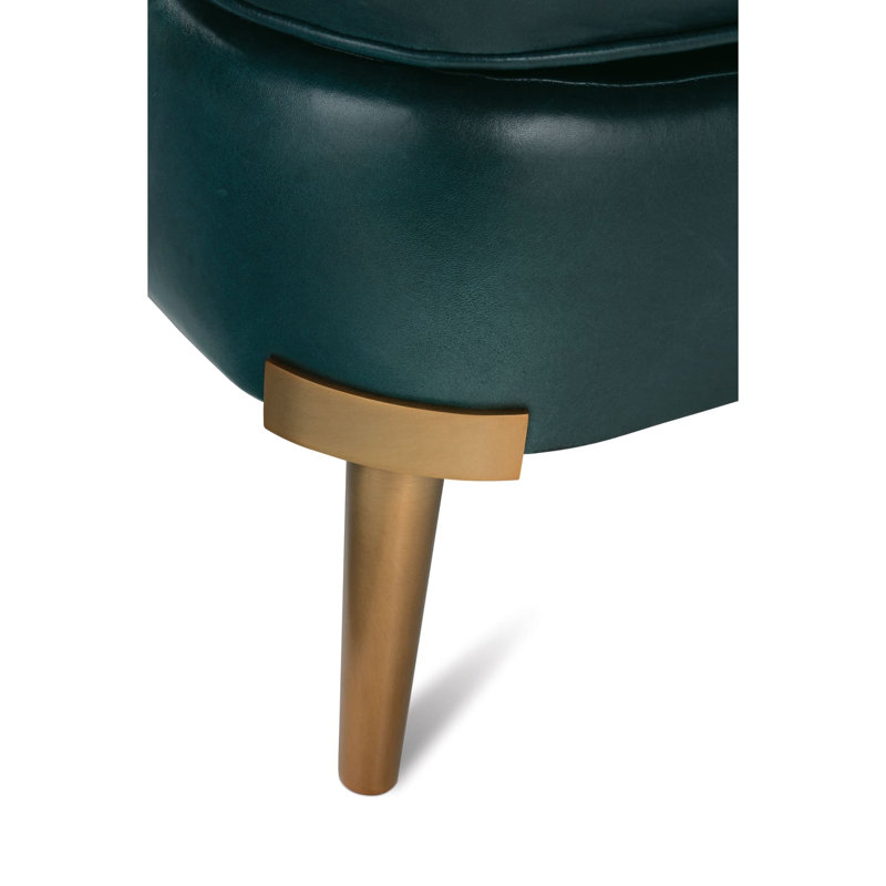 Lyra Leather Accent Chair