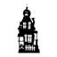 Haunted House - Decorative Hanging Silhouette
