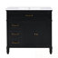 Meuble-lavabo avec lavabo et 3 tiroirs-2142917115