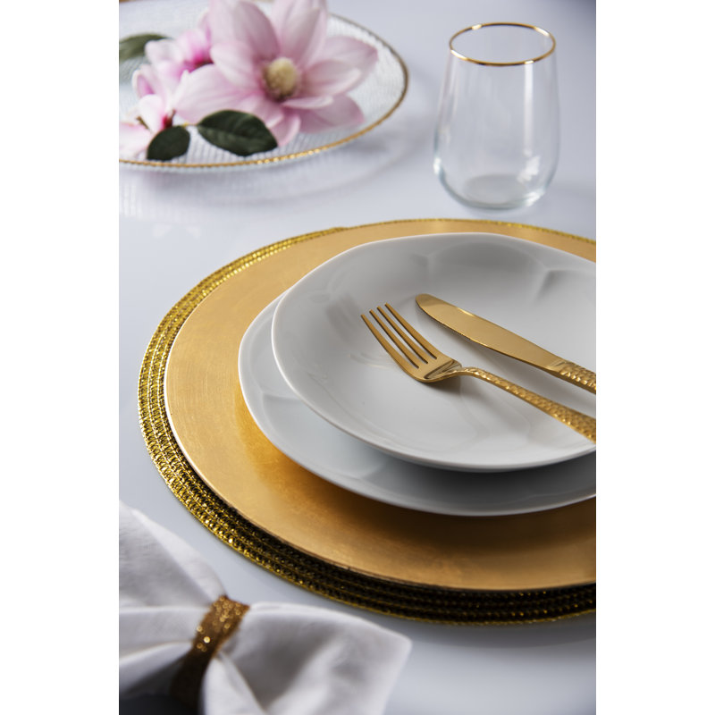 Gold 470 Ml Drinking Glass (Set Of 6)
