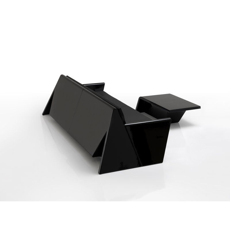 Rest Plastic Coffee Table, Anthracite