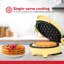 Gaufrier personnel Holstein Housewares de 4 pouces-73379288