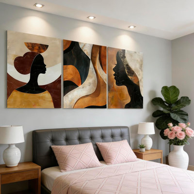 3 Piece Wrapped Canvas Print