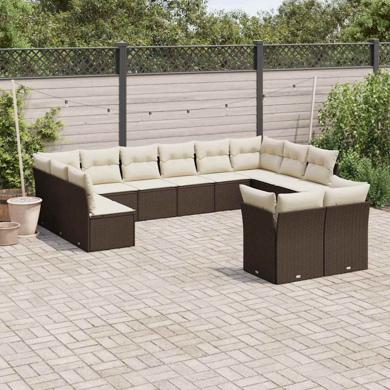 Ensemble de canapé de jardin Vidaxl