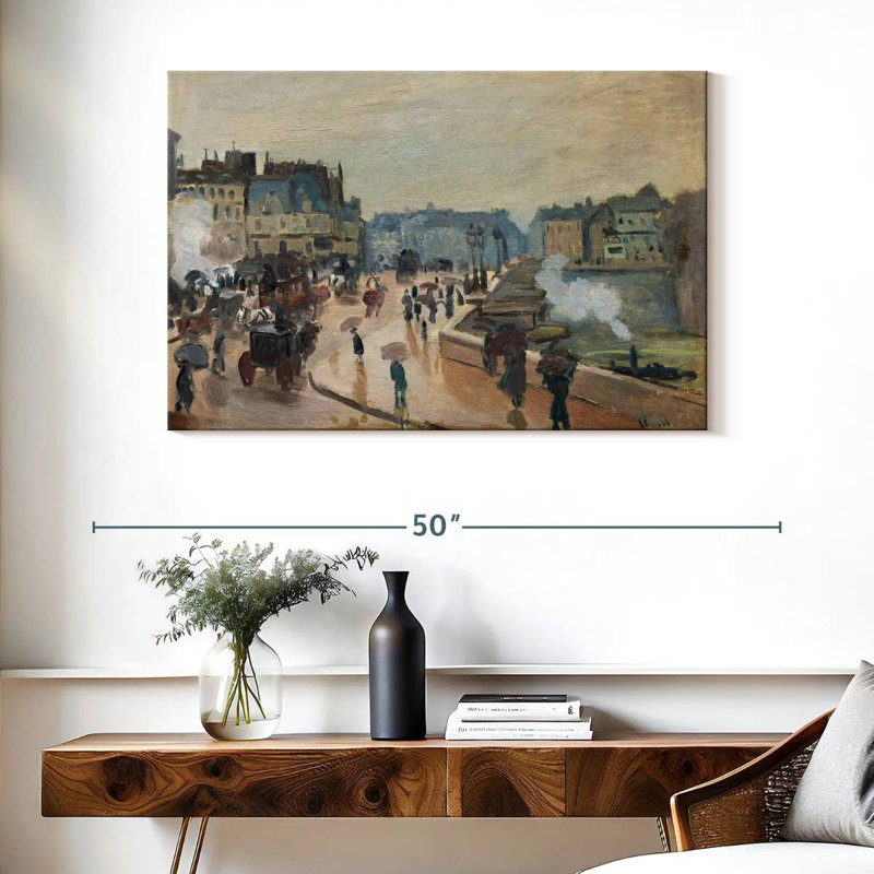 Sirci le Pont Neuf 1871, H 26 po x l 39 po
