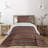 Eclectic Polyester Striped Coverlet-41886993