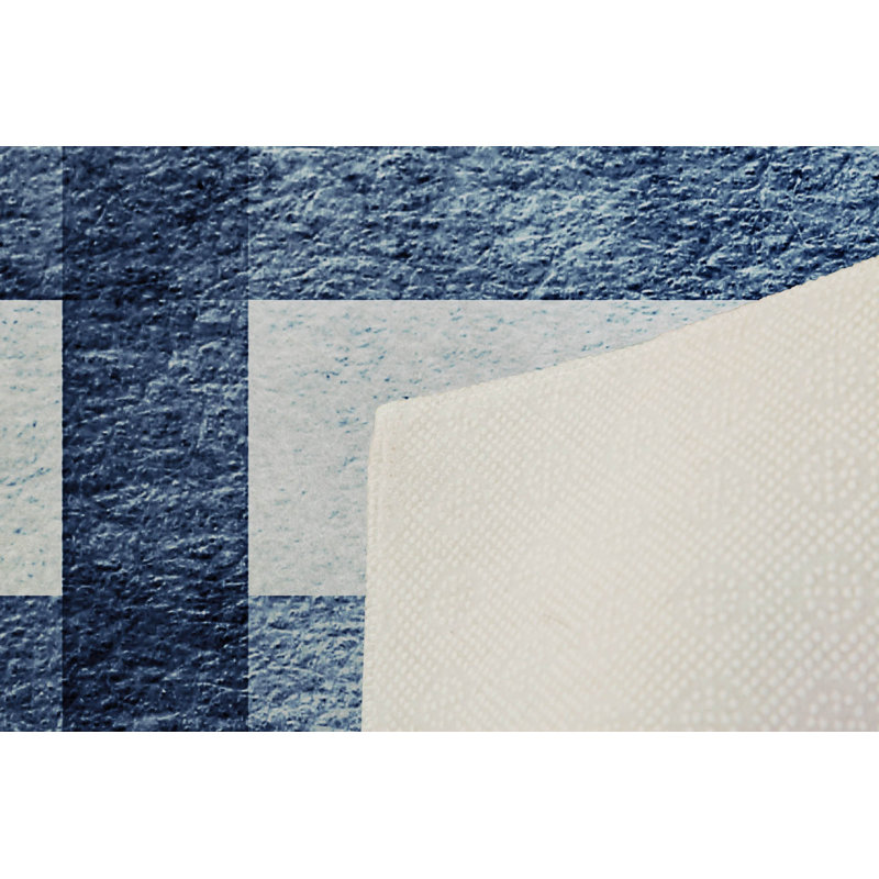 Luxurious Woven Carpet Rug, 2.6 x 4.0 ft | 100% Polyester, 0.4 in Pile Height | Antibacterial & Non-Slip PVC Dot Underside | Machine Washable, 3D Digital Printing | Perfect for Living Room & Bedroom Decor