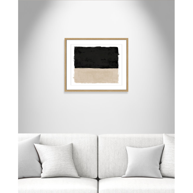 Clair de lune I - Version paysage par Natalie Carpentieri, L 25,5 po x H 21,5 po, Imprimé mat, Naturel
