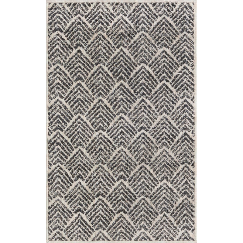 Abstract Indoor Rug, Rectangle 2' x 3'
