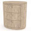 Table de chevet ovale