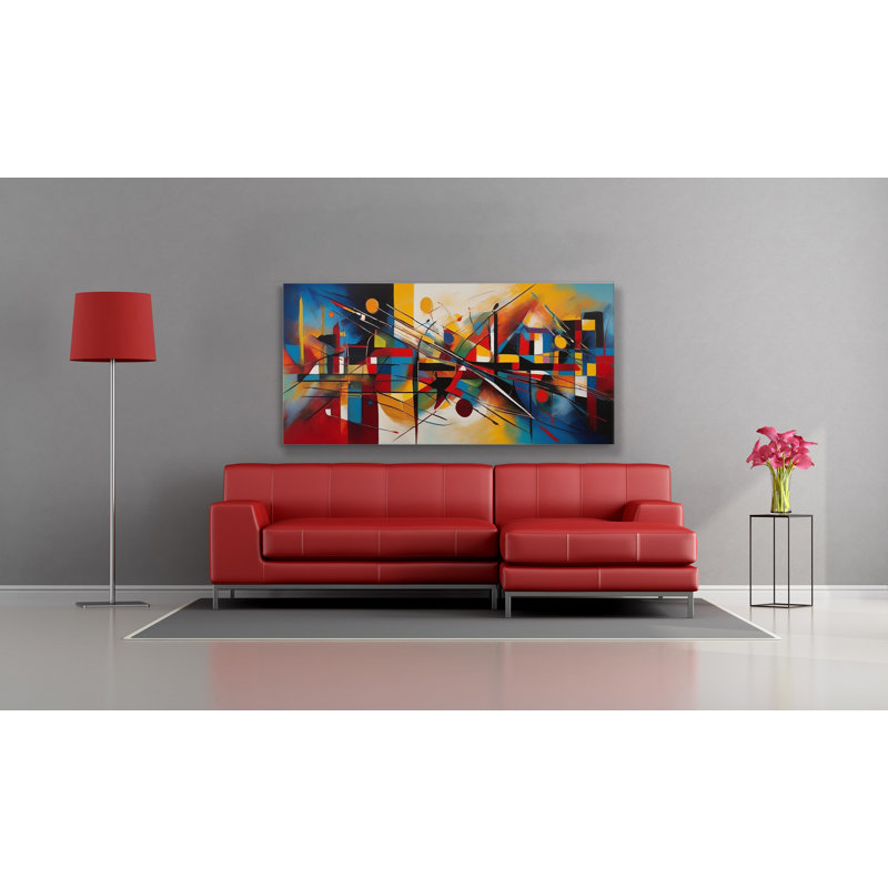 Celestial Motion I, 30" H x 60" W