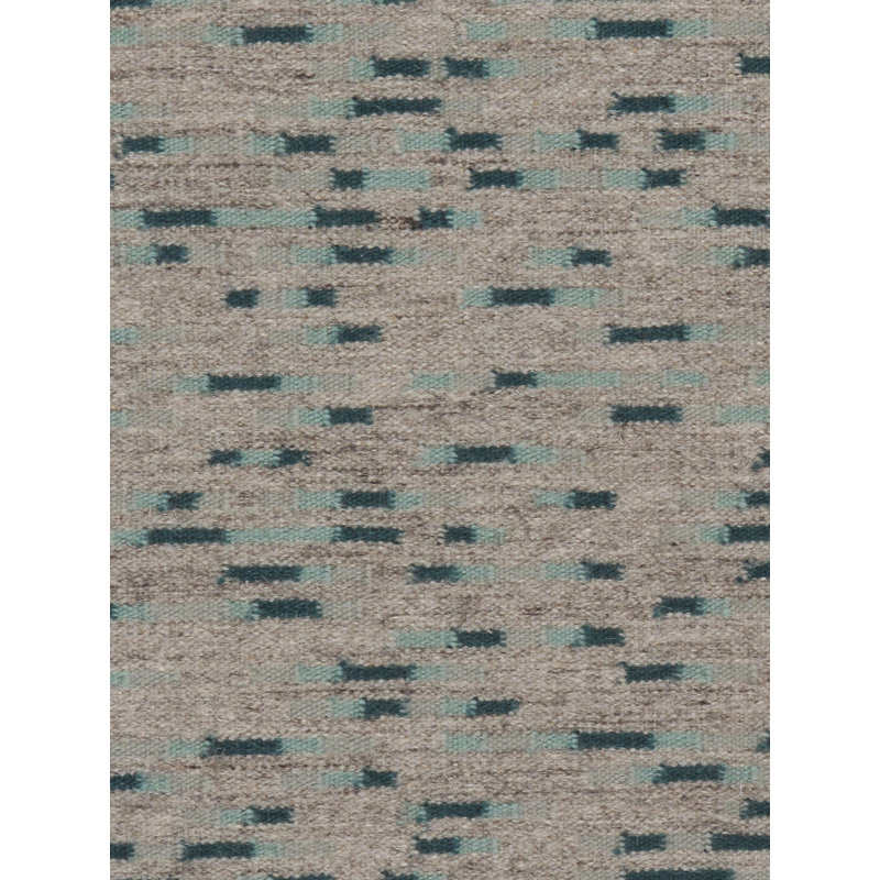 Polka Dots Area Rug in Aqua/Green