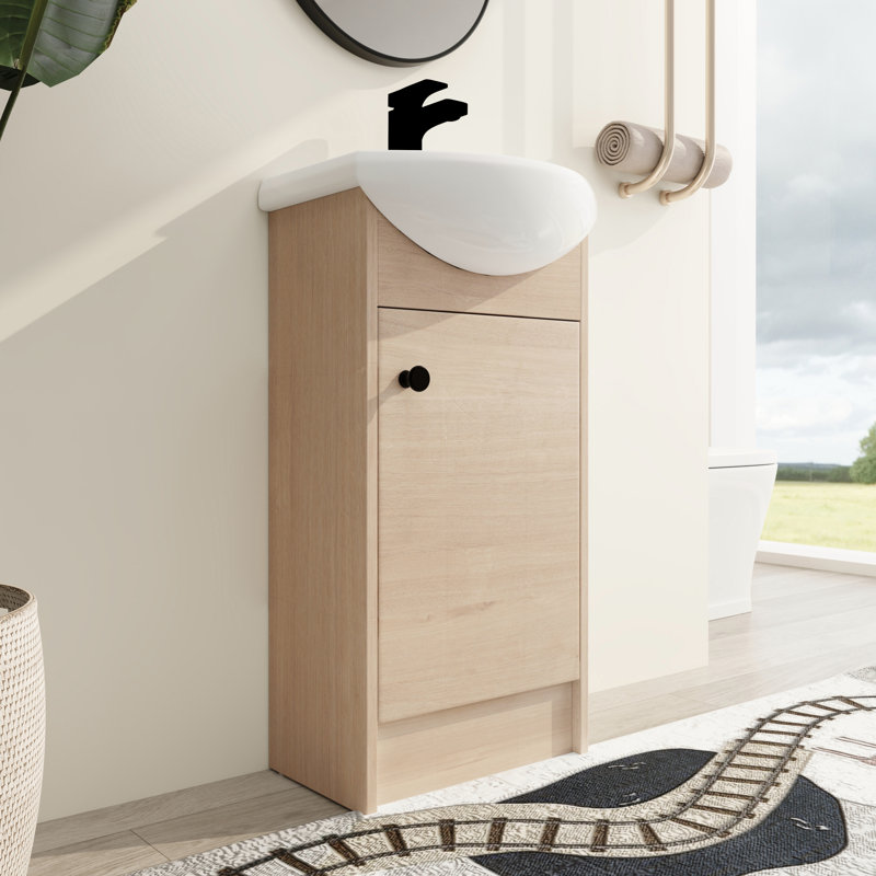 Mouad 18" Single Bathroom Vanity Set