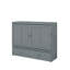 Grand lit escamotable avec port USB et tiroir-409643352