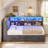 Upholstered Daybed with Storage-983650790