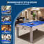 GustoWave 84'' L Pool Table