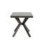 Table en aluminium coulé