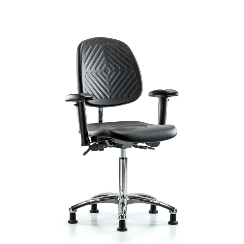Chaise de travail banc Edie, Patins, Inclus, Réglable