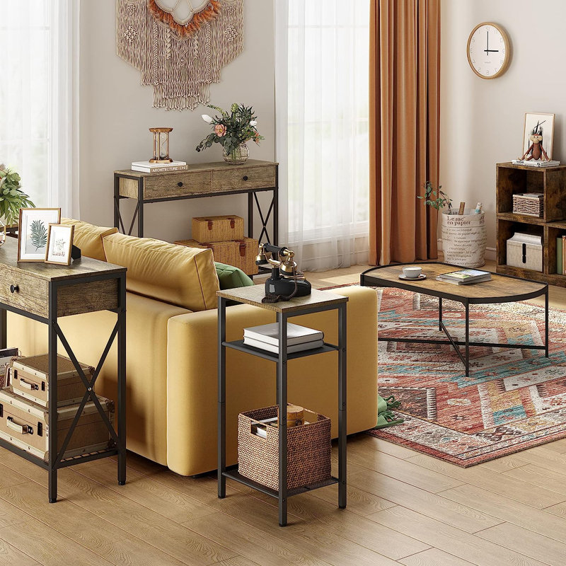Ainoha End Table, Greige