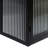 Contemporary Three Storage Cabinet With Black Doors And Iron Frame, For Home Modern Cabinet, Two Doors, Black, Suits Entryway, Living Room, Bathroom, Dining Room-1853976188
