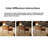 American style retro solid wood coffee table