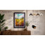 Wildflower Meadow at Dawn Botanical 1 Piece Single Picture Frame Wall Art-136697095-136697096