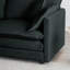 Chenille noire modulaire avec mousse épaisse pour plus de confort modulaire - réversible supérieur