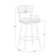 Putney Swivel Upholstered Counter Stool with Metal Frame